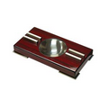 High Gloss Contemporary Art Deco Ashtray with Polished Feet